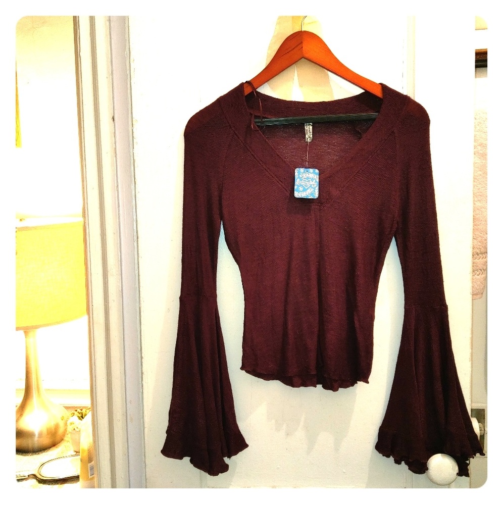 Free people wings sleeves